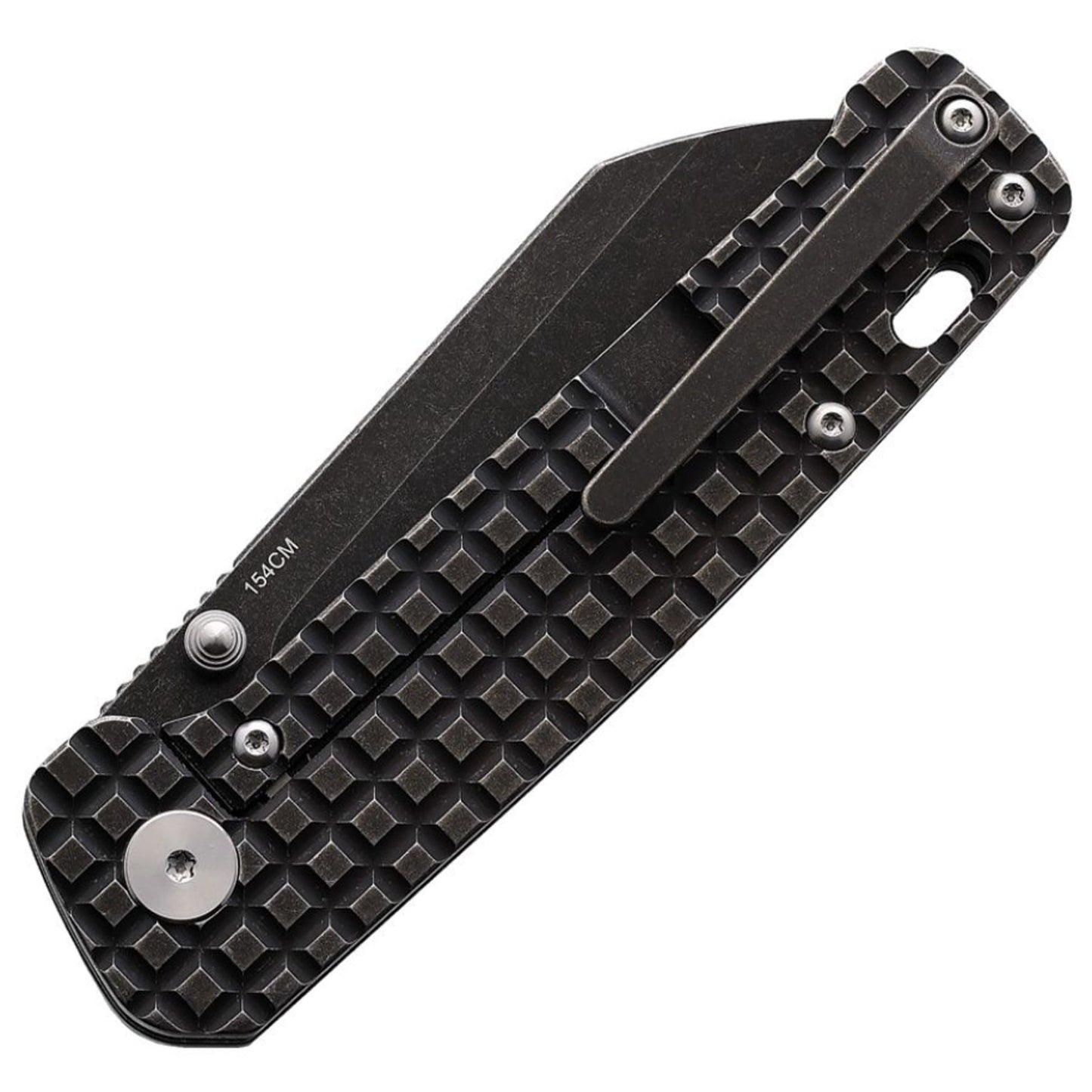QSP Penguin Framelock Blk Frag Ti