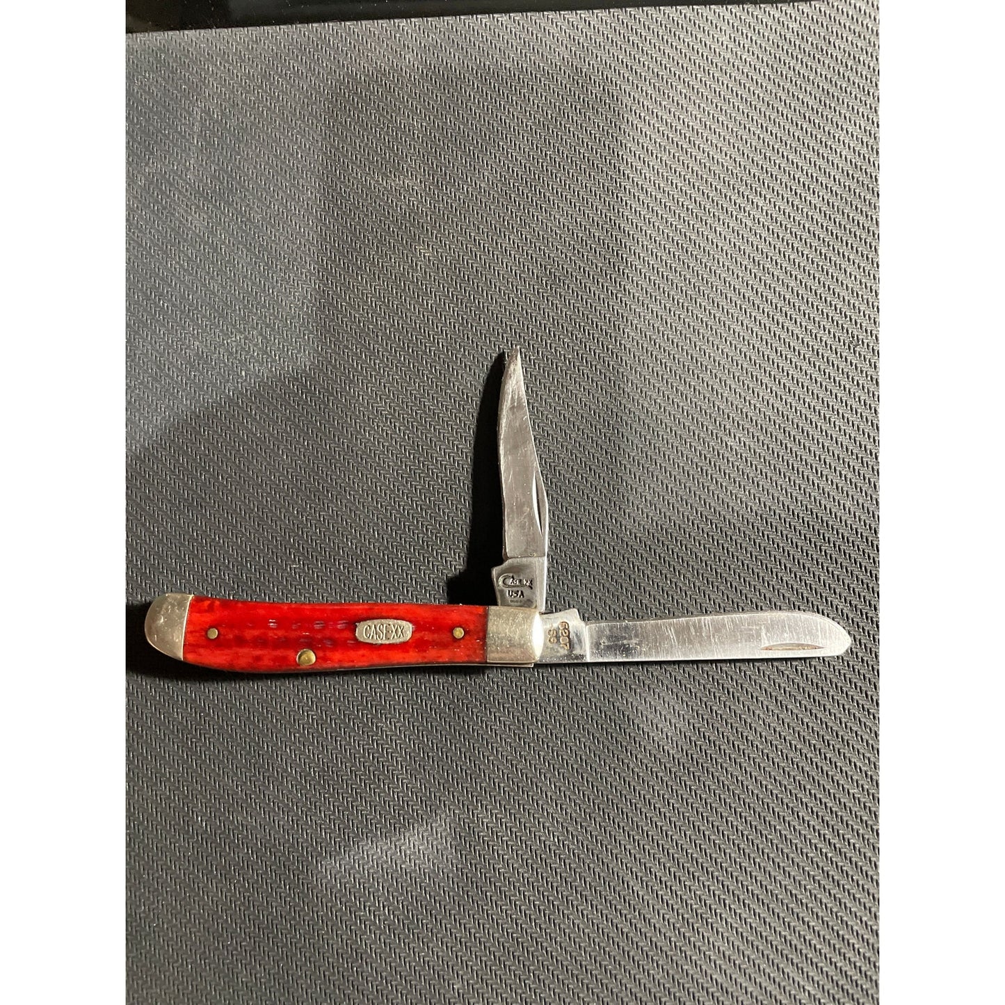 1996 Case Red Bone Corn Cob Jig Mini-Trapper