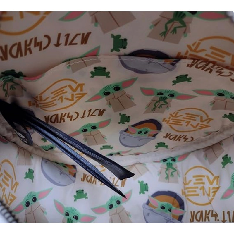 Disney Loungefly Hard Tag Star Wars Grogu Canteen Crossbody Purse