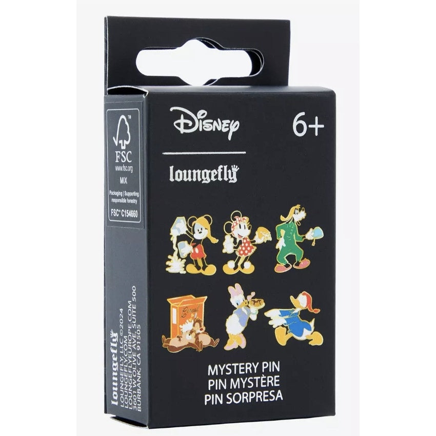 Loungefly Disney Mickey Mouse & Friends Breakfast Blind Box Pin Set