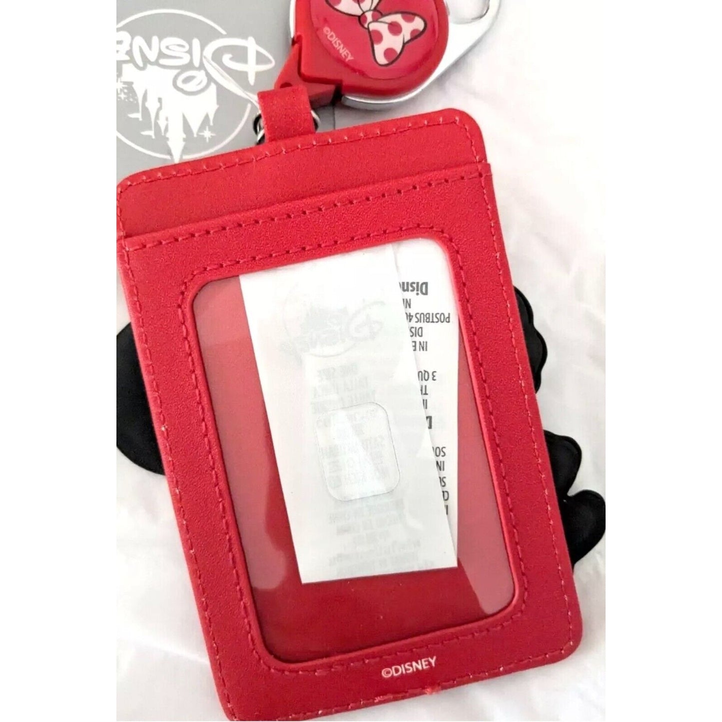 2025 Disney Parks Minnie Mouse Retractable Lanyard