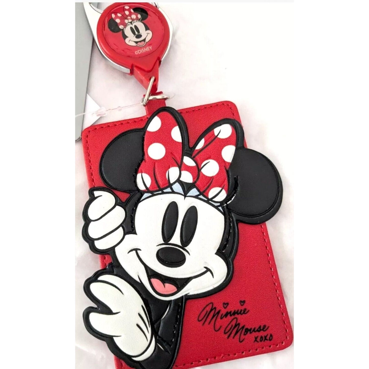 2025 Disney Parks Minnie Mouse Retractable Lanyard