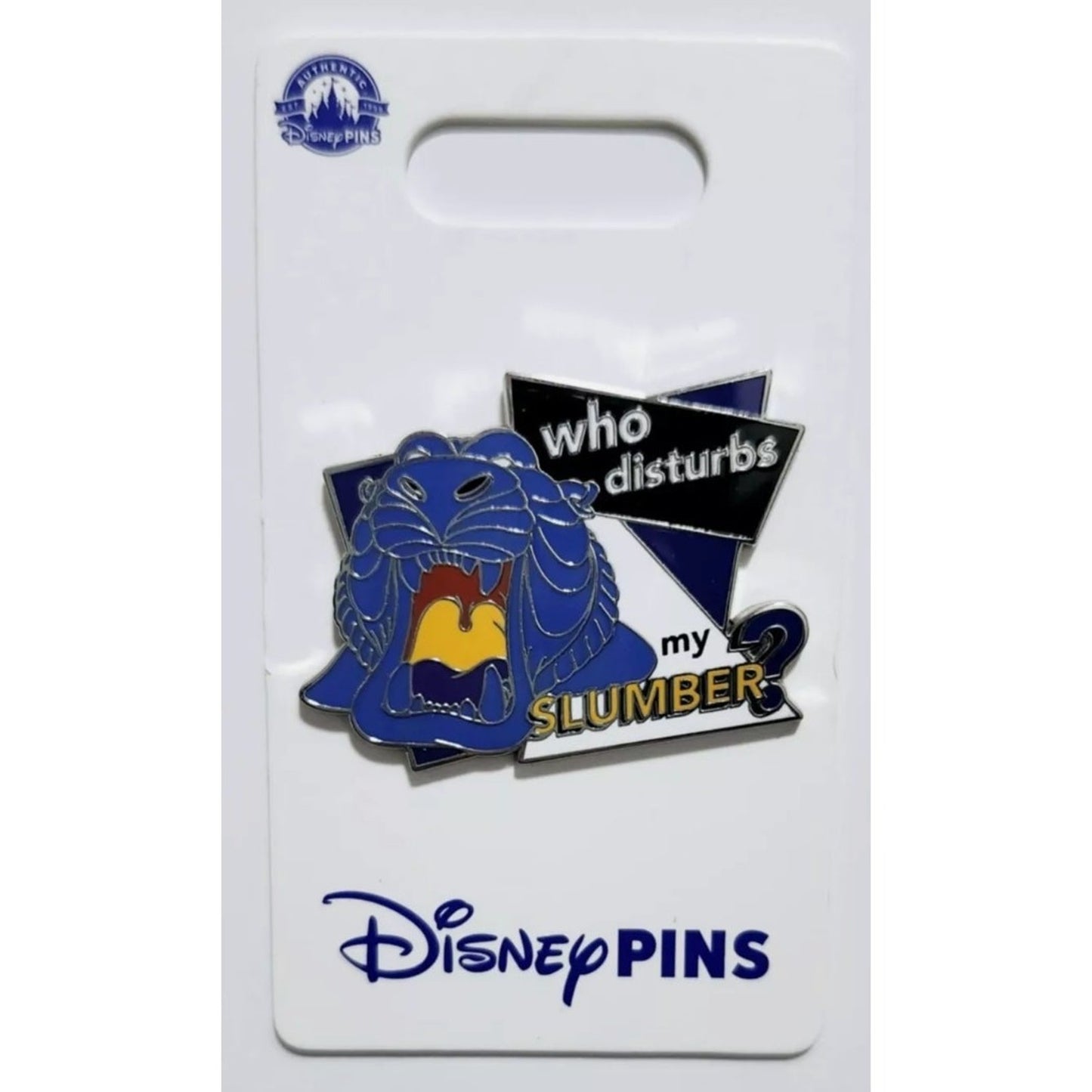 Disney Pin - Aladdin Cave of Wonder "Who Disturbs my Slumber"