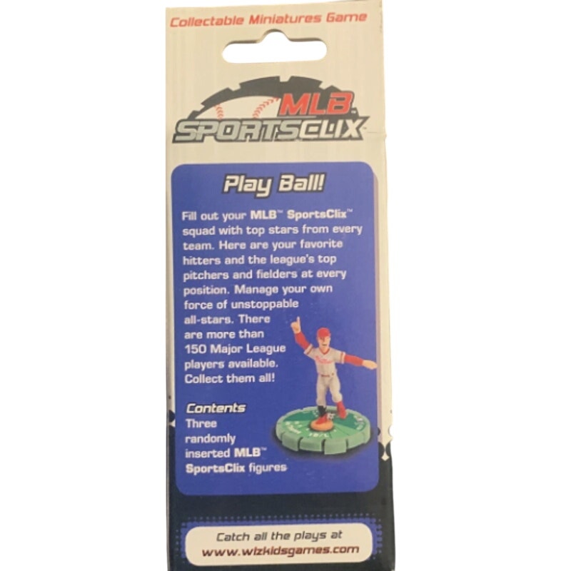 NIB NOS topps 2004 MLB SportsClix Booster Pack