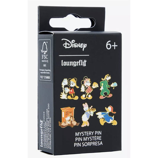 Loungefly Disney Mickey Mouse & Friends Breakfast Blind Box Pin Set