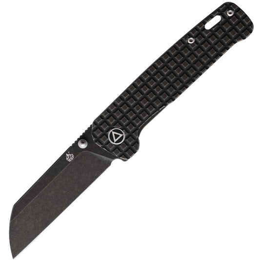 QSP Penguin Framelock Blk Frag Ti
