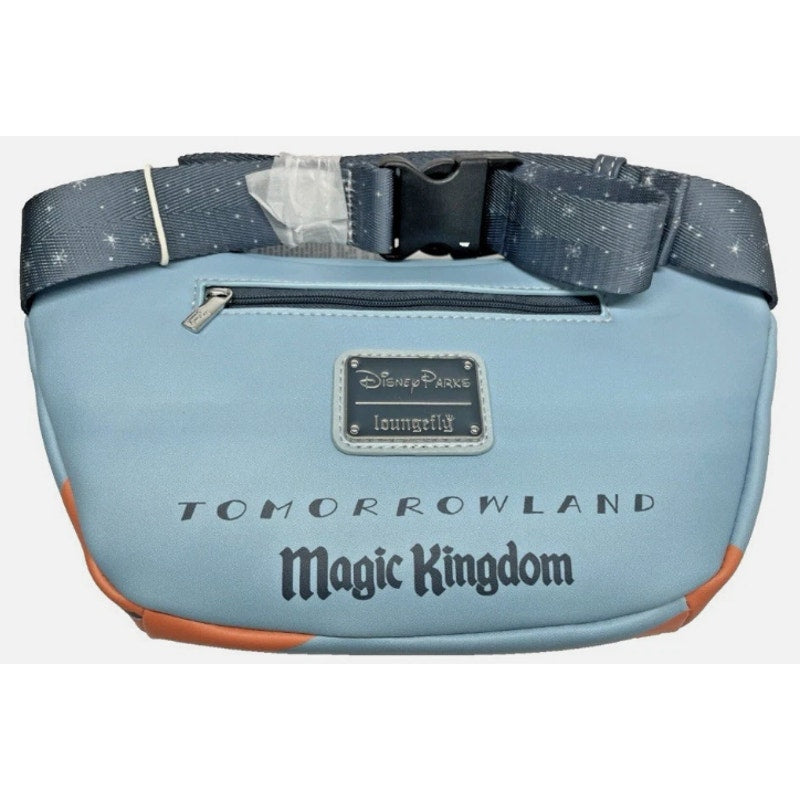 NWT Disney Magic Kingdom Tomorrowland Retro Hard Tag Loungefly Fanny Pack