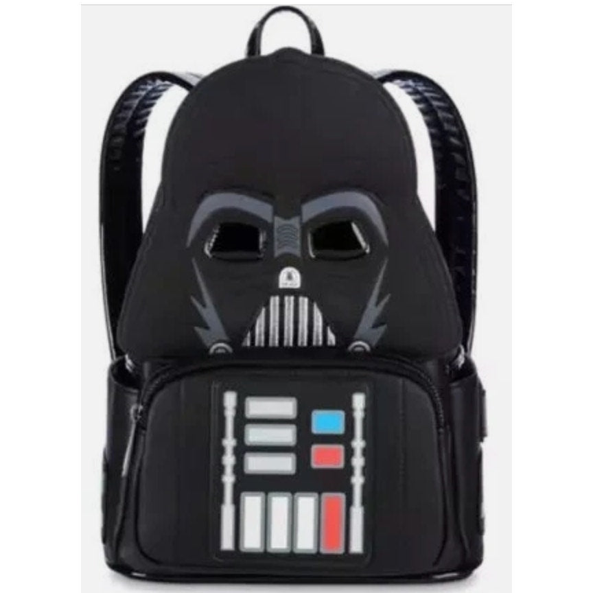 Disney Parks x Loungefly Hard Tag Darth Vader Star Wars GITD Mini Backpack