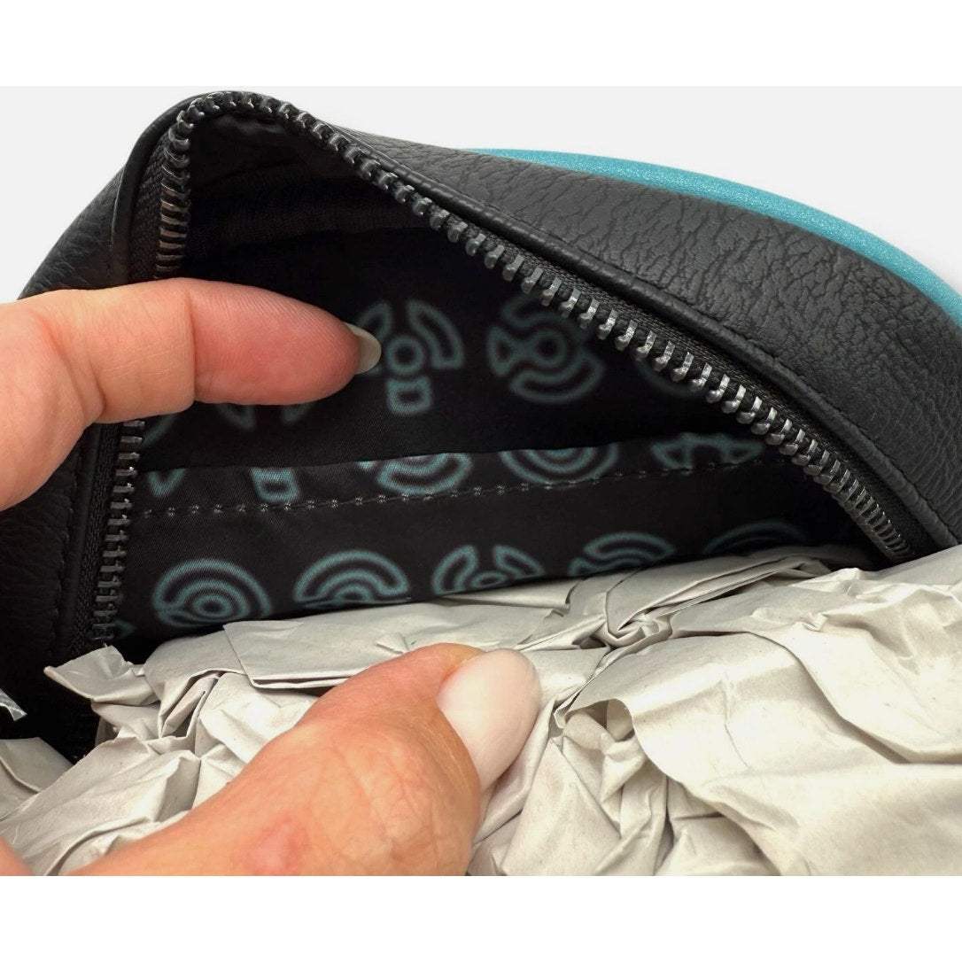 Disney Parks Loungefly Hard Tag Tron Crossbody Bag Enter The Grid Lightcycle NWT