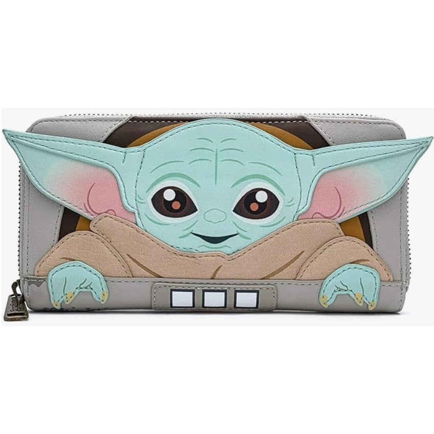 Disney Loungefly Hard Tag Grogu (Baby Yoda) Wallet