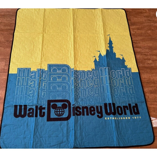 NWT Walt Disney World Throw Blanket
