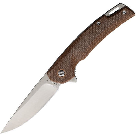 Komoran Linerlock Brown Linen