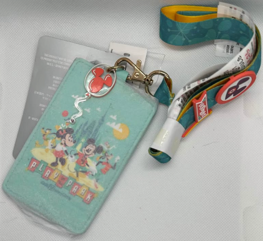 Disney Play in the Park Lanyard