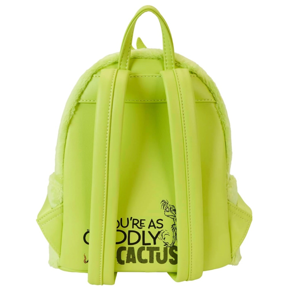 Loungefly HardTag Dr Seuss Plush Grinch Light Up Mini Backpack