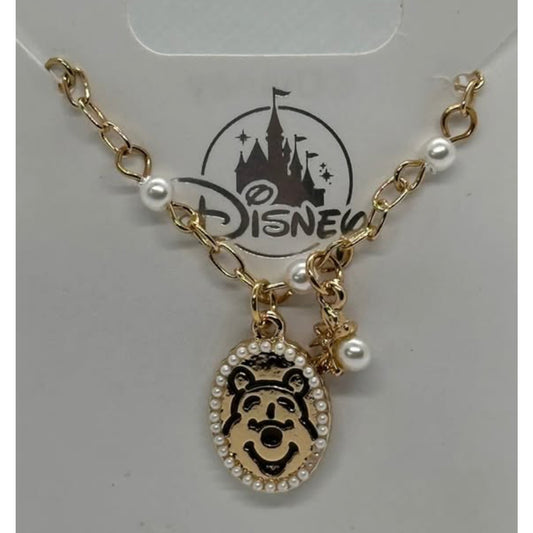 Disney Parks Winnie the Pooh Necklace with Bee Charm