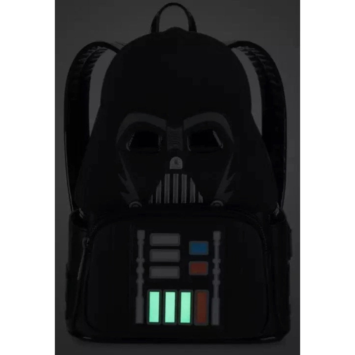 Disney Parks x Loungefly Hard Tag Darth Vader Star Wars GITD Mini Backpack