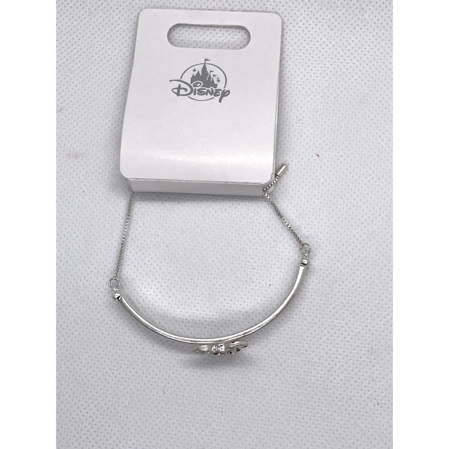 Disney Parks Mickey Confetti 1/2 Bracelet - Silver and Cubic Zirconia
