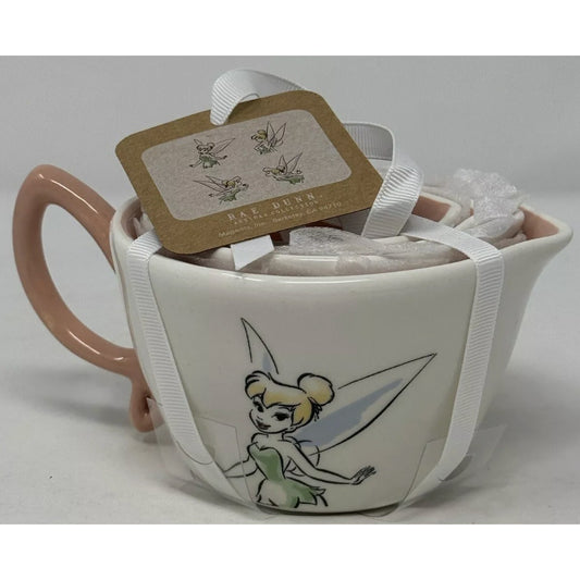 Rae Dunn Artisan Collection Set of 4 Ceramic Tinkerbell Measuring Cups